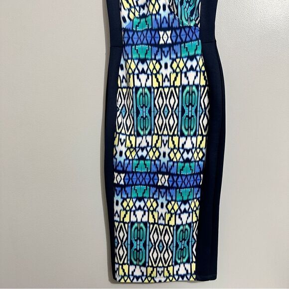 Bailey Blue long colorful fitted dress size S - Picture 3 of 10